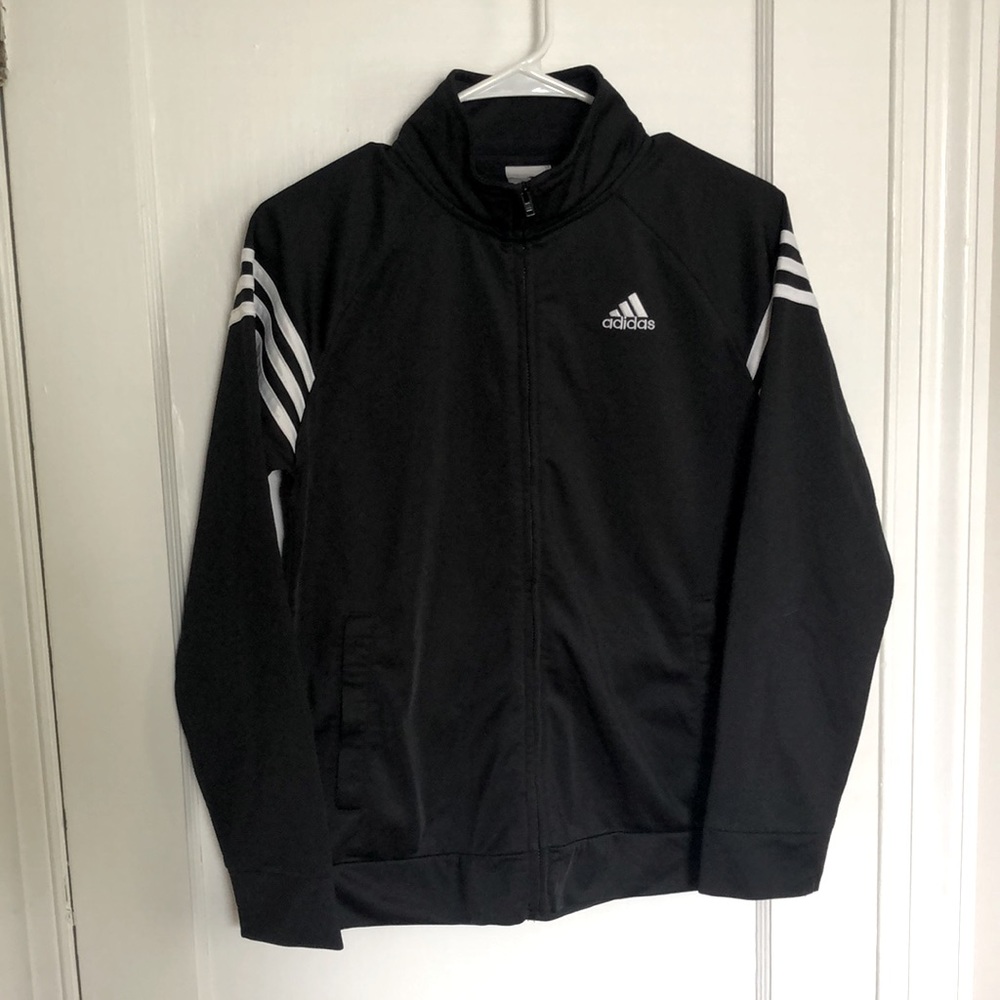 Black Adidas Zip-up